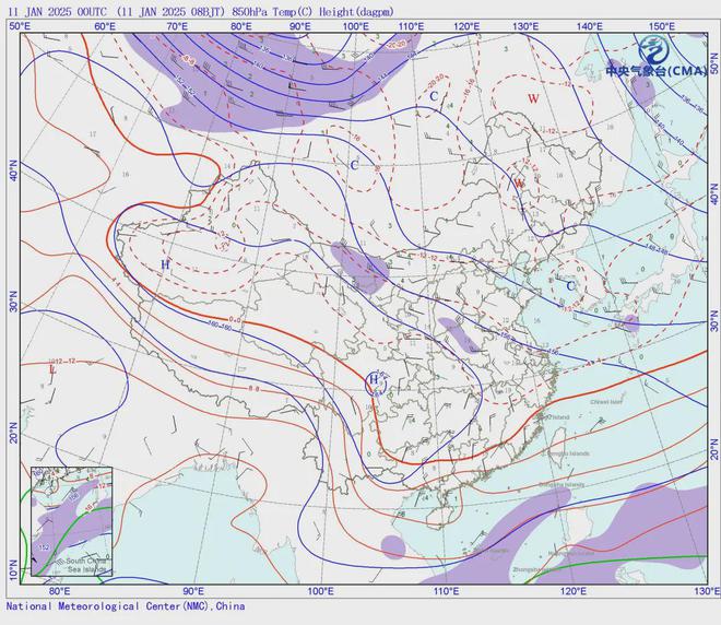 0度！下一波大范围降温准备：雨雪将再起j9九游会入口首页三九暖如春升幅超1(图2)